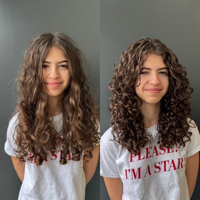 Before and after a maintenance experience! - A perfectly curated curly cut, that is exactly what you want and need, is the key to loving those beautiful curls! Before and after a maintenance experience! - A perfectly curated curly cut, that is exactly what you want and need, is the key to loving those beautiful curls!
