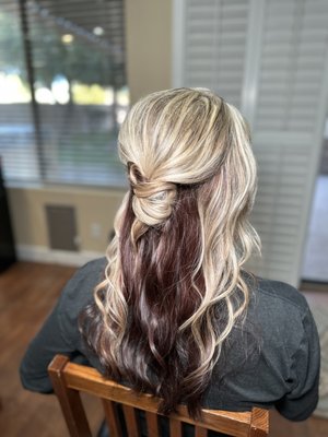 Hairstyling - Add hairstyling to any makeup!