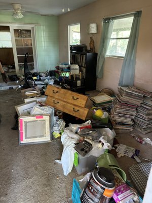 Hoard Cleanout - Project Story: Hoarder Cleanout on Maple Street

**Client:** Mrs. Evelyn Thompson

**Location:** Maple Street, Suburban Town

**Scope:** Complete hoarder cleanout and property restoration

---

### The Initial Call

The phone rang on a bright Monday morning. On the other end was Mrs. Evelyn Thompson, an elderly woman living alone in her childhood home on Maple Street. She sounded distressed, explaining that her home had become unmanageable due to years of hoarding. She confessed it had reached a point where she could no longer move freely through her house, and she feared for her safety and health.

### The First Visit

Arriving at the house, we were greeted by Mrs. Thompson at the front door. She led us inside, navigating through narrow pathways carved between towering piles of belongings. The house was filled with everything from old newspapers and magazines to broken furniture and miscellaneous knick-knacks. Every room was packed to the ceiling, with only small clearings providing minimal living space.

### Assessing the Situation

We conducted a thorough assessment, documenting the extent of the hoarding. Mrs. Thompson expressed her emotional attachment to many items, which required a delicate and empathetic approach. We assured her that we would work together to sort through her possessions, deciding what to keep, donate, recycle, or dispose of.

### Planning and Preparation

The project was planned to span over two weeks. Our team prepared by gathering all necessary supplies: heavy-duty trash bags, recycling bins, protective gear, and a sizable dumpster. We also arranged for a local charity to pick up donations.

### The Cleanout Process

**Day 1-3: Sorting and Categorizing**
We started with the living room, carefully sorting items into categories. Mrs. Thompson was involved in every step, which helped ease her anxiety. We discovered several valuable items and family heirlooms she had forgotten about, which she decided to keep.

**Day 4-6: Decluttering and Disposal**
With the sorting underway, we began removing the items for disposal and recycling. It was a slow and methodical process, ensuring nothing of importance was accidentally discarded. Mrs. Thompson’s relief was visible as space began to clear.

**Day 7-10: Deep Cleaning**
Once the bulk of the hoard was removed, we focused on deep cleaning the house. Years of dust and grime had accumulated, so we scrubbed every surface, steam-cleaned carpets, and disinfected the entire house.

**Day 11-12: Repairs and Restorations**
We conducted minor repairs, fixing broken furniture, replacing light fixtures, and patching up holes in the walls. Mrs. Thompson’s home started to transform back into a livable, welcoming space.

**Day 13-14: Final Touches**
The last two days were spent organizing the items Mrs. Thompson chose to keep. We helped her arrange her belongings in a way that was both practical and aesthetically pleasing.

### The Result

At the end of the project, Mrs. Thompson’s home was unrecognizable. The once-cluttered and hazardous environment was now a clean, safe, and comfortable living space. Mrs. Thompson was overjoyed and tearfully thanked our team for giving her back her home and peace of mind.

### Reflections

This hoarder cleanout was more than just a job; it was a profound experience. It taught us the importance of compassion and patience when dealing with clients who are emotionally attached to their possessions. Seeing Mrs. Thompson's relief and happiness was incredibly rewarding, and it reminded us why we do what we do.

---

**Junk Removal Experts Team**

*Restoring Homes, Renewing Lives*