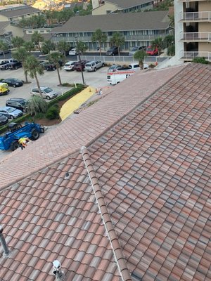Commercial Tile Job - APC Roofing LLC has the financial capability to handle any size job. We do both residential and commercial jobs! Here is one of our beautiful tile jobs we did in Orlando. Have a commercial job that needs to be done? Give us a call! Commercial Tile Job - APC Roofing LLC has the financial capability to handle any size job. We do both residential and commercial jobs! Here is one of our beautiful tile jobs we did in Orlando. Have a commercial job that needs to be done? Give us a call!