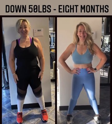 Lisa Freshman lost 50lbs! - Woman have it much harder than men do when it comes to losing weight!
Woman find it more challenging to lose weight after a certain age!
It’s impossible with a full-time job!
All of the above is true and I can continue to name more and more. That doesn't mean losing weight is impossible and Lisa is a great example of that. This was definitely important to prove to herself and also for all of the woman who think it's impossible. Consistent working out, eating healthy, keeping hydrated and pushing yourself on those days your mind/body tells you otherwise will work every time! Here is a beautiful example of it! Lisa Freshman lost 50lbs! - Woman have it much harder than men do when it comes to losing weight!
Woman find it more challenging to lose weight after a certain age!
It’s impossible with a full-time job!
All of the above is true and I can continue to name more and more. That doesn't mean losing weight is impossible and Lisa is a great example of that. This was definitely important to prove to herself and also for all of the woman who think it's impossible. Consistent working out, eating healthy, keeping hydrated and pushing yourself on those days your mind/body tells you otherwise will work every time! Here is a beautiful example of it!
