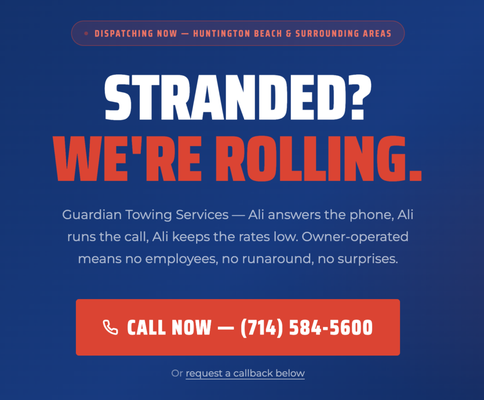 Customer Service - We provide personalized service directly from the owner operator of this business. You can trust us for providing the best service in town. Call us today for any roadside service! Customer Service - We provide personalized service directly from the owner operator of this business. You can trust us for providing the best service in town. Call us today for any roadside service!
