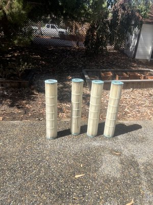 Filter cleanings - Depending on your pool usage filter cleans is annually or twice a year to keep the pump working great and Paul looking great Filter cleanings - Depending on your pool usage filter cleans is annually or twice a year to keep the pump working great and Paul looking great