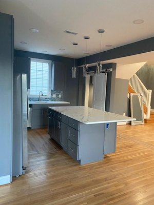 Kitchen Remodeling - Revitalize your kitchen and bring your culinary dreams to life with our premier remodeling services. From modern makeovers to timeless transformations, we specialize in creating functional and breathtaking spaces that inspire creativity and delight the senses. With meticulous craftsmanship, innovative design solutions, and a keen eye for detail, we take your kitchen from ordinary to extraordinary. Whether you desire sleek and contemporary or warm and inviting, our dedicated team is committed to delivering excellence at every step. Experience the joy of cooking and entertaining in a beautifully customized kitchen that truly reflects your style and enhances your lifestyle.