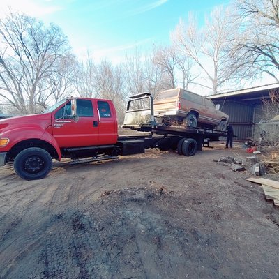 Tow to Acoma NM - Customer reached out to us through yelp for a quote and ended up accepting our quote. Are next step was for us to set up a time and date to take care of the tow of her vehicle. Tow was success.