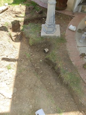 installation of an additional drain - the client wanted an additional drain near the terrace!! installation of an additional drain - the client wanted an additional drain near the terrace!!