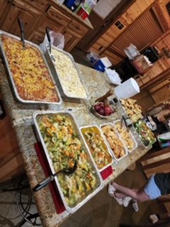 Family Reunion - Let's chat about food!
I know you're busy, a personal chef is all you need. But let's take some time to talk about what you'd like to be eating. Catering takes your dietary needs and styles serious. Drop us a line, and we can figure out what sort of a meal plan works for your goals and lifestyle! Have you tried smoked turkey legs? Family Reunion - Let's chat about food!
I know you're busy, a personal chef is all you need. But let's take some time to talk about what you'd like to be eating. Catering takes your dietary needs and styles serious. Drop us a line, and we can figure out what sort of a meal plan works for your goals and lifestyle! Have you tried smoked turkey legs?