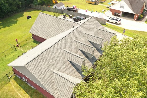 New GAF roof installations. - These are GAF shingle roof installations we have done recently.