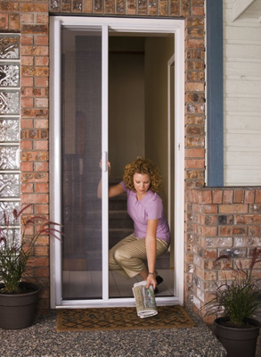 Retractable Door Screens - We have all different sizes for retractable door screens to fit your home. Give us a call today and we can discuss your project and what you are looking for so we can find the best fit for you! Retractable Door Screens - We have all different sizes for retractable door screens to fit your home. Give us a call today and we can discuss your project and what you are looking for so we can find the best fit for you!