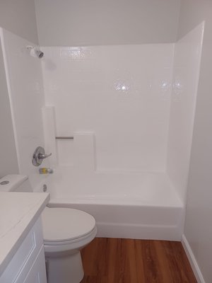 Tub reglaze - Fiberglass tub shower reglaze 
Bathroom floor granite reglaze