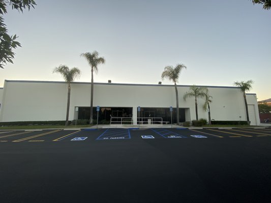 Exterior Paint and Asphalt Work - This project consisted to decommission the facility to turn over to the landlord.  Exterior work entailed, paint, signage removal, parking lot reseal, and restriping.