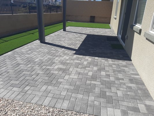 Centennial Hills - New backyard, New Construction. Centennial Hills - New backyard, New Construction.