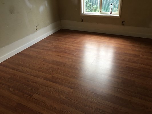 Flooring project - This is one of our laminate flooring projects , we focus on quality and affordable work, call us to get free estimate on your next project! Flooring project - This is one of our laminate flooring projects , we focus on quality and affordable work, call us to get free estimate on your next project!