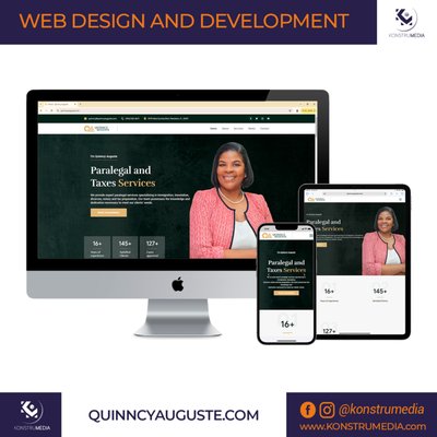 Paralegal website design - We created a tailored website for our client who offers paralegal and tax preparation services Paralegal website design - We created a tailored website for our client who offers paralegal and tax preparation services