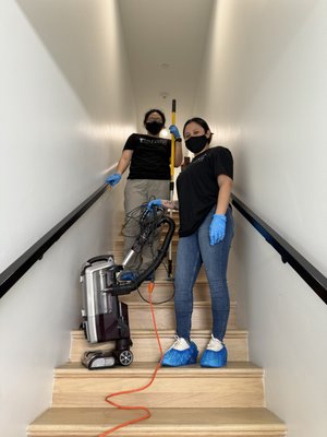 Condominium Building Commercial Cleaning - Spotless Maid Cleaning was hired to help clean and organize the common areas in a Washington D.C. condominium building. The building is a row home with street facing views so they get a lot of traffic. Also, the fall / winter leaves needed to be picked due to the change of season.
Our professional team was excited to start dusting the wall, doors, detailing the baseboard, sanitizing high touch areas like door handles, sweeping the floors, vacuuming the welcome mats, cleaning the windows, and mopping the floors. A couple units in the building are being renovated so our team was happy to get all the dust and debris scooped up.
Be sure to book your next cleaning with us for superior cleaning, excellent customer service, and affordable rates! Condominium Building Commercial Cleaning - Spotless Maid Cleaning was hired to help clean and organize the common areas in a Washington D.C. condominium building. The building is a row home with street facing views so they get a lot of traffic. Also, the fall / winter leaves needed to be picked due to the change of season.
Our professional team was excited to start dusting the wall, doors, detailing the baseboard, sanitizing high touch areas like door handles, sweeping the floors, vacuuming the welcome mats, cleaning the windows, and mopping the floors. A couple units in the building are being renovated so our team was happy to get all the dust and debris scooped up.
Be sure to book your next cleaning with us for superior cleaning, excellent customer service, and affordable rates!