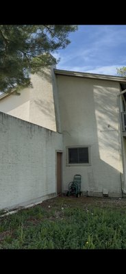 Exterior wash on a stucco house - Stucco is a beautiful finish, but its porous texture acts like a magnet for dirt, algae, and those stubborn black streaks. Pressure washing can be too aggressive, but our soft wash system is the perfect "reset button" for your home’s exterior. Exterior wash on a stucco house - Stucco is a beautiful finish, but its porous texture acts like a magnet for dirt, algae, and those stubborn black streaks. Pressure washing can be too aggressive, but our soft wash system is the perfect "reset button" for your home’s exterior.