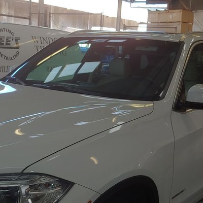 Window Tinting - Allow 3-5 hours to complete film installation.
