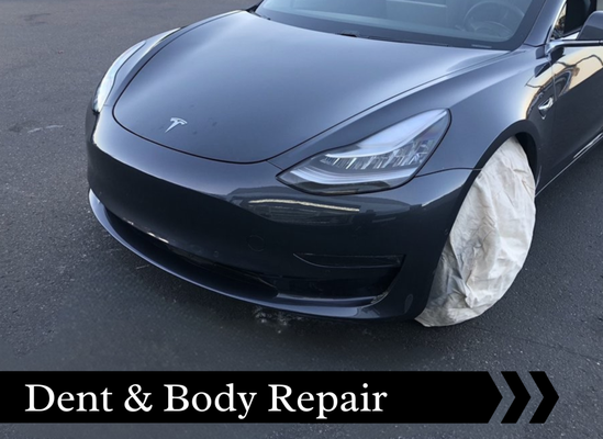 Dent & Body Repair - Door dings, creased panels, corner damage, the everyday hits that make a nice car look tired. EMG straightens, fills, and refinishes until the repair disappears completely. Fifteen years of bodywork, from a single panel to a full quarter, on everything from daily drivers to six-figure exotics. If it is on the body of the car, we make it right.