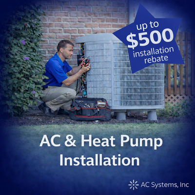 AC Installation - Unlike some companies that just drop a new unit in and call it a day, we take the installation process seriously. We’ll take the time to examine your property and determine proper sizing and compatibility. This often-overlooked step can have a lasting effect on system performance. After the evaluation, we’ll sit down with you to offer our recommendations. Finally, we’ll schedule an installation time that is convenient for you. After a follow-up evaluation, you’ll be on your way to the best home comfort of your life!