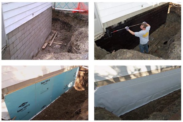 Foundation repair - We do all kinds of foundation repairs and basement repairs covering all Rhode Island and Massachusetts