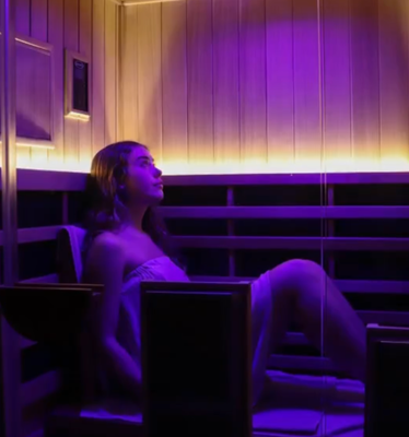 Infrared Sauna - Our Infrared Sauna will ease muscle & joint tension, increase muscle recovery, while promoting relaxation and sleep quality. Infrared Sauna - Our Infrared Sauna will ease muscle & joint tension, increase muscle recovery, while promoting relaxation and sleep quality.