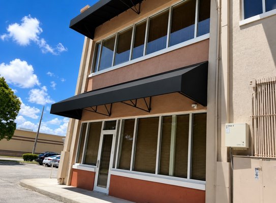 Awnings for Businesses - Custom business awnings that improve curb appeal, provide shade, and give your storefront a clean, professional look. Contact us for a free estimate! Awnings for Businesses - Custom business awnings that improve curb appeal, provide shade, and give your storefront a clean, professional look. Contact us for a free estimate!
