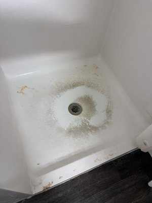 Bathroom Shower Clean - This is an example of what I do for a shower deep clean. Removing buildup like this takes a while but it’s absolutely doable. Bathroom Shower Clean - This is an example of what I do for a shower deep clean. Removing buildup like this takes a while but it’s absolutely doable.