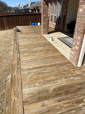 Deck Repair - This deck needed some TLC- I power washed and painted to give it a new facelift for summer! Deck Repair - This deck needed some TLC- I power washed and painted to give it a new facelift for summer!