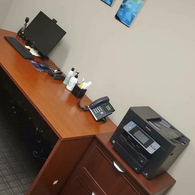 Assemble furniture and hung 3 pictures - This was new office furniture at a medical office. Assemble furniture and hung 3 pictures - This was new office furniture at a medical office.