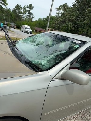 Shanice's Smash - After a routine repair, (by an unaffiliated mechanic), a simple mistake turned into a major problem—her hood wasn’t latched properly, flying open and shattering her windshield while driving. To make things worse, she got stood up twice by another auto glass company, leaving her and her kids stuck with dangerous, shattered glass.
Then, she found Five Star Glass Services. We showed up the very next day, installed brand-new glass, and meticulously cleaned up every tiny shard, ensuring her car was safe for her family.
At Five Star, we don’t just fix windshields—we show up when others don’t, and we make sure the job gets done right. Shanice's Smash - After a routine repair, (by an unaffiliated mechanic), a simple mistake turned into a major problem—her hood wasn’t latched properly, flying open and shattering her windshield while driving. To make things worse, she got stood up twice by another auto glass company, leaving her and her kids stuck with dangerous, shattered glass.
Then, she found Five Star Glass Services. We showed up the very next day, installed brand-new glass, and meticulously cleaned up every tiny shard, ensuring her car was safe for her family.
At Five Star, we don’t just fix windshields—we show up when others don’t, and we make sure the job gets done right.