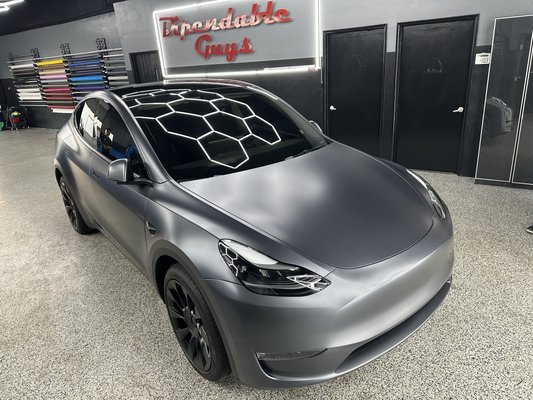 STEALTH PPF MODEL Y - CUSTOMER REQUEST COMPLETED 

CUSTOMER NEEDED HIS FULL CAR DONE IN XPEL STEALTH
FREE HAND CUT 

PROTECTING THE CAR WITH A 4 YEAR CERAMIC COATING BY GYEON 

ALONG WITH FULL CERAMIC TINT AND BLACKED OUT EMBLEMS