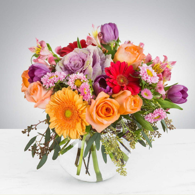 Everyday Flowers - Brighten anyone’s day with our hand-selected Everyday Flowers, thoughtfully arranged by Evara Nature Group. Perfect for any occasion, these vibrant bouquets blend fresh, seasonal blooms with lush greenery to bring warmth and color into every space. Whether for a cheerful pick-me-up, a thoughtful gesture, or simply to enjoy nature’s beauty at home or the office, our Everyday Flowers offer effortless elegance and a delightful burst of natural charm. Everyday Flowers - Brighten anyone’s day with our hand-selected Everyday Flowers, thoughtfully arranged by Evara Nature Group. Perfect for any occasion, these vibrant bouquets blend fresh, seasonal blooms with lush greenery to bring warmth and color into every space. Whether for a cheerful pick-me-up, a thoughtful gesture, or simply to enjoy nature’s beauty at home or the office, our Everyday Flowers offer effortless elegance and a delightful burst of natural charm.