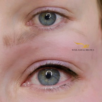 Eyeliner Tattoo / Lash Line Enhancement - Lash Line Enhancement (aka. Waterline tattoo)
Combo Lash Line + thin Eyeliner