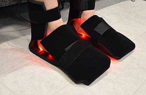 Red light therapy - Red light therapy, also known as photobiomodulation (PBM), uses specific wavelengths (620-700nm) of red and near-infrared light to support the body’s natural healing processes. Clinical research has shown that red light therapy can improve circulation, reduce inflammation, ease muscle and joint discomfort, and support cellular repair.
Infrared light therapy is a non-invasive modality that uses light-emitting diodes (LEDs) to deliver specific wavelengths of red and near-infrared (NIR) light—typically 600–1000 nm.
How Red Light Works:
Light Reaches Tissue – LEDs deliver concentrated wavelengths (810–850 nm) that penetrate skin to reach light-sensitive cell receptors.
Mitochondria Activation – Infrared photons interact with mitochondria’s cytochrome c oxidase, boosting energy production.
More ATP Produced – Cells may generate extra ATP, the body’s usable energy.
Enhanced Cellular Function – Cells work more efficiently, circulation gets a temporary boost, and natural defenses help manage oxidative stress.
Red light therapy is not a cure for medical conditions and does not replace clinical care.
Outcomes depend on: Consistency of use, Device power and wavelength, Severity and type of condition. Red light therapy - Red light therapy, also known as photobiomodulation (PBM), uses specific wavelengths (620-700nm) of red and near-infrared light to support the body’s natural healing processes. Clinical research has shown that red light therapy can improve circulation, reduce inflammation, ease muscle and joint discomfort, and support cellular repair.
Infrared light therapy is a non-invasive modality that uses light-emitting diodes (LEDs) to deliver specific wavelengths of red and near-infrared (NIR) light—typically 600–1000 nm.
How Red Light Works:
Light Reaches Tissue – LEDs deliver concentrated wavelengths (810–850 nm) that penetrate skin to reach light-sensitive cell receptors.
Mitochondria Activation – Infrared photons interact with mitochondria’s cytochrome c oxidase, boosting energy production.
More ATP Produced – Cells may generate extra ATP, the body’s usable energy.
Enhanced Cellular Function – Cells work more efficiently, circulation gets a temporary boost, and natural defenses help manage oxidative stress.
Red light therapy is not a cure for medical conditions and does not replace clinical care.
Outcomes depend on: Consistency of use, Device power and wavelength, Severity and type of condition.