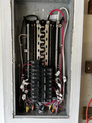 INSTALLING 125 AMP PANEL and INSTALLING EV CHARGER - We did installation of 125 AMP subpanel and EV charger in this project.