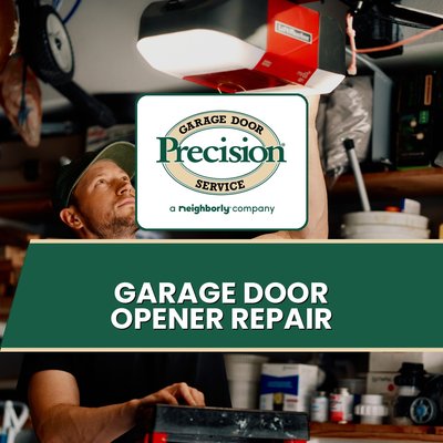 Garage Door Opener Repair - Before you give up on your existing garage door opener system, let Precision Garage Door Service quote on a repair. Garage Door Opener Repair - Before you give up on your existing garage door opener system, let Precision Garage Door Service quote on a repair.