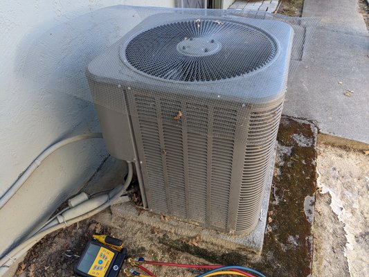 $4,700 Saved - Summary: A highly-rated competitor wanted $5,025. I left with $260. I charge more upfront, but less in the end.

Details: This system was getting its annual “tune-up”. The customer thought it was working fine, but the company performing the so-called tune-up thought it needed $5,025 worth of repairs. They also thought it would just be better to replace the system. I, on the other hand, thought it needed $260 in repairs. I also think it’s ridiculous to replace a 12 year old system.

Speaking of so-called tune-ups, I'm not a fan of most of them. Most of them are just thinly-veiled sales calls in my opinion. See the link in the middle of the home page of my website for more.

Some companies use their cheap trip charge to lure you into a horribly expensive repair. I do the opposite. I'm NOT cheap, but my higher trip charge is paired with reasonable out-the-door prices.