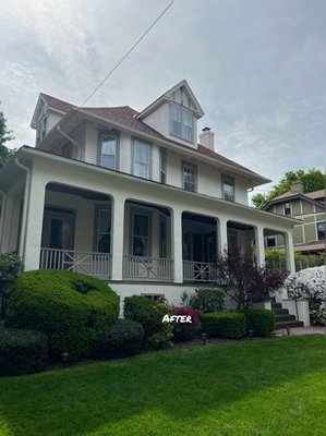 Exterior House Paint Job - See the before and after reveal Exterior House Paint Job - See the before and after reveal