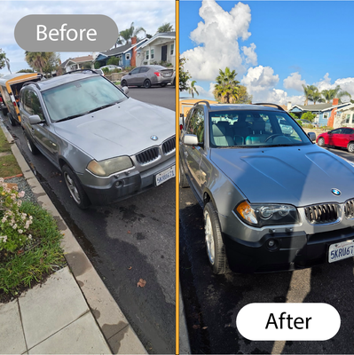 Complete Detail - Our Complete Detail is a comprehensive interior and exterior service that focuses on deep cleaning, refinement, and protection. Inside, we thoroughly vacuum, clean and sanitize all surfaces, refresh seats and carpets, clean windows and mirrors, and detail the trunk and hard-to-reach areas. Outside, we perform a professional hand wash, clean wheels and wheel wells, dress tires and trim, clean door jambs, and apply a wax for added shine and protection. This service is perfect for customers looking to restore their vehicle’s overall look and maintain long-term cleanliness and value. Complete Detail - Our Complete Detail is a comprehensive interior and exterior service that focuses on deep cleaning, refinement, and protection. Inside, we thoroughly vacuum, clean and sanitize all surfaces, refresh seats and carpets, clean windows and mirrors, and detail the trunk and hard-to-reach areas. Outside, we perform a professional hand wash, clean wheels and wheel wells, dress tires and trim, clean door jambs, and apply a wax for added shine and protection. This service is perfect for customers looking to restore their vehicle’s overall look and maintain long-term cleanliness and value.