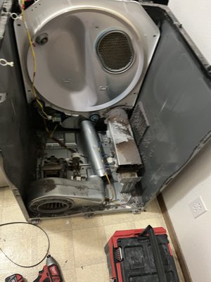 appliance repair - Your clothes dryer has been acting up lately. It's been making a strange noise and the drum isn't spinning properly. After doing some research, you suspect that the dryer belt might be the culprit. You decide to call a professional technician to assess and repair the issue.