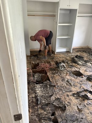Older Home Flooring Removed And Replaced - Complete Floor Improvement Older Home Flooring Removed And Replaced - Complete Floor Improvement
