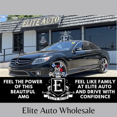 2008 MERCEDES-BENZ CL-CLASS CL 63 AMG COUPE 2D - $29,672 *

Vehicle Information
Miles: 53,390
Drive: RWD
Trans: Auto, 7-Spd Touch Shift
Engine: V8, 6.2 Liter
Exterior: Black
Interior: Black
Stock: 4454
VIN: WDDEJ77X18A010269

Vehicle Features
ABS (4-Wheel)Air ConditioningAM/FM StereoAnti-Theft SystemBackup CameraBi-HID HeadlampsCD/MP3 (Multi Disc)Color: WhiteCruise ControlDaytime Running LightsDual Air BagsDual Power SeatsElectronic Stability ControlF&R Head Curtain Air BagsF&R Side Air BagsFog Lightsharman/kardon SoundKeyless EntryKnee Air BagsLeatherMoon RoofNavigation SystemParking SensorsPower Close DoorsPower Door LocksPower SteeringPower WindowsPremium Pkg 1Premium Pkg 2Premium Wheels 19"+Rear SpoilerSirius SatelliteSlip ControlTeleAidTilt & Telescoping WheelTraction Control
FOR SALE AT ELITE AUTO WHOLESALE INC.
    (559) 622-8850
Hours Open Now!!
Weekdays: 9:00 AM-7:00 PM
Saturdays: 9:00 AM-7:00 PM
Sundays: 10:00 AM-6:00 PM
LOCATED AT 2400 E. MAIN ST VISALIA, CA 93292

Enter Your Starting Address
Get Directions
CALCULATE MONTHLY PAYMENT
$688/Mo.Payment not available
29672.00

Sales Price
1500

Down Payment
0

Trade Value
0

Trade Payoff
Term in Months
Credit Rating
8.0

APR
24
36
48
60
72
84
0
250
500
750
1000
1250
1500
SIMILAR VEHICLES

2008 Audi A4
$0

2013 Hyundai Sonata
$10,766

2013 Honda Civic
$15,995

2013 Kia Forte
$8,850
DISCLAIMER
* Plus government fees And taxes, any finance charges, any dealer document preparation charge, And any emission testing charge. Internet price expires 5/19/2023. While every effort has been made To ensure display Of accurate data, the vehicle listings within this web site may Not reflect all accurate vehicle items. Accessories And color may vary. All Inventory listed Is subject To prior sale. The vehicle photo displayed may be an example only. Vehicle Photos may Not match exact vehicle. Please confirm vehicle price With Dealership. MPG based On EPA mileage estimates, reflecting New EPA fuel economy methods beginning With 2008 models. Use For comparison purposes only. Do not compare to models before 2008. Your actual mileage will vary depending on how you drive And maintain your vehicle. Some used vehicles may have unrepaired safety recalls. You can check recall status by VIN at www.safercar.gov
LINKS
Home
Inventory
Financing
Contact Us
Privacy Policy
ABOUT US
Welcome to Elite Auto Wholesale. Start your next vehicle search for a car, truck, or SUV at our dealership. We welcome everyone to come join the Elite Auto Family. We will go above and beyond for you and your family.
CONTACT INFO
Elite Auto Wholesale Inc.
   (559) 622-8850
   2400 E. Main St, Visalia, CA 93292
Elite Auto Wholesale Inc.
   (559) 595-1111
   159 W. Whitaker Way Ste B, Dinuba, CA 93618