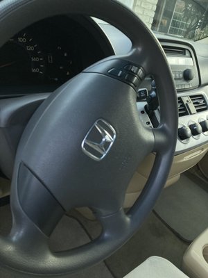 Full interior - This was a full interior for the Honda Odyssey, We agitated and scrubbed all surfaces , plastics and clean out the crevices that had dirt built up and used a heated extractor for the seats and carpets .  this car was basicaly reset to a far long ago point in time.