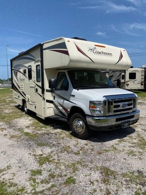 64,900.00- Forest River Coachmen Freelander - For Sale Hudson, FL
View More Photos
YouTube Video
Description
2018 Coachmen Freelander 21RS Built on a Ford E-350 Chassis and 6.8 liter V-10 to provide you plenty of power to motor on through the Mtn's. It has under 14,600 miles, is in pristine condition inside and out. It was stored under cover all of it's life and you can certainly see it in the gelcoat and graphics. One of the nice upgrades on Coachmen motor homes is the use of AZDEL in the sidewall construction that makes it moisture resistant, lighter weight and more durable. Coupled with 2" walls, a fiberglass front cap, tinted radius windows, rotocast rear storage compartment - immense size for a short Class C and many other helpful upgrades, as shown in the pictures and video. On the interior you will see just how well maintained it is - and where the seating and sleeping arrrangements can be easily accomodated: Corner Bed: 52" x 80" J-Lounge: 48" x 87" Cab Over: Queen Bed __________________ Powered by an Onan 4KW generator and 30 amp service - means you can go anywhere your Class C can safely take you and be completely self-contained. _________________ Capacities: Fuel: 55 Gallon Fresh: 50 Gallon Grey: 28 Gallons Black: 31 Gallons _____ GVWR: 12,500 lbs GCWR: 18,500 lbs. CCC: 2300 LBs. _____ Roof A/C: 13,500 BTU Heat: 18,000 BTU Tow: 5,000 lbs. _____ Interior Height: 6,' 11" Exterior Height: 10,' 11" So, if you just want to jump and go on a short day trip or weekend excursion or on a lengthy trip - you are compeletly ready to do so - in this small Class C. Please feel free to call and ask for John or John with J & J RV. Thank you! -----
Stock #13
VIN1FDWE3FS5HDC60304
Year2018
MakeForest River
ModelCoachmen Freelander
Trim- - - - -
Body Style- - - - -
Trans6 Speed Auto
FuelGas
Ext. ColorBge
Int. ColorBrown
EngineV-8 6.0 Liter
Mileage14,595
MPG0.0 City / 0.0 Hwy
New / UsedUsed
Price$64,900.00
+ tax, tag, & title fees 64,900.00- Forest River Coachmen Freelander - For Sale Hudson, FL
View More Photos
YouTube Video
Description
2018 Coachmen Freelander 21RS Built on a Ford E-350 Chassis and 6.8 liter V-10 to provide you plenty of power to motor on through the Mtn's. It has under 14,600 miles, is in pristine condition inside and out. It was stored under cover all of it's life and you can certainly see it in the gelcoat and graphics. One of the nice upgrades on Coachmen motor homes is the use of AZDEL in the sidewall construction that makes it moisture resistant, lighter weight and more durable. Coupled with 2" walls, a fiberglass front cap, tinted radius windows, rotocast rear storage compartment - immense size for a short Class C and many other helpful upgrades, as shown in the pictures and video. On the interior you will see just how well maintained it is - and where the seating and sleeping arrrangements can be easily accomodated: Corner Bed: 52" x 80" J-Lounge: 48" x 87" Cab Over: Queen Bed __________________ Powered by an Onan 4KW generator and 30 amp service - means you can go anywhere your Class C can safely take you and be completely self-contained. _________________ Capacities: Fuel: 55 Gallon Fresh: 50 Gallon Grey: 28 Gallons Black: 31 Gallons _____ GVWR: 12,500 lbs GCWR: 18,500 lbs. CCC: 2300 LBs. _____ Roof A/C: 13,500 BTU Heat: 18,000 BTU Tow: 5,000 lbs. _____ Interior Height: 6,' 11" Exterior Height: 10,' 11" So, if you just want to jump and go on a short day trip or weekend excursion or on a lengthy trip - you are compeletly ready to do so - in this small Class C. Please feel free to call and ask for John or John with J & J RV. Thank you! -----
Stock #13
VIN1FDWE3FS5HDC60304
Year2018
MakeForest River
ModelCoachmen Freelander
Trim- - - - -
Body Style- - - - -
Trans6 Speed Auto
FuelGas
Ext. ColorBge
Int. ColorBrown
EngineV-8 6.0 Liter
Mileage14,595
MPG0.0 City / 0.0 Hwy
New / UsedUsed
Price$64,900.00
+ tax, tag, & title fees