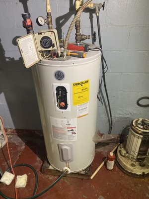 Water-Heater Installation - We were able to help this client by removing they're old water heater and installing a new one. Water-Heater Installation - We were able to help this client by removing they're old water heater and installing a new one.
