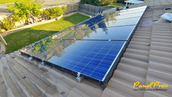 Bird guard installation - We use industry standard galvanized steel with rubber membrane. J-hooks are used to attach it to the solar panels. Bird guard installation - We use industry standard galvanized steel with rubber membrane. J-hooks are used to attach it to the solar panels.