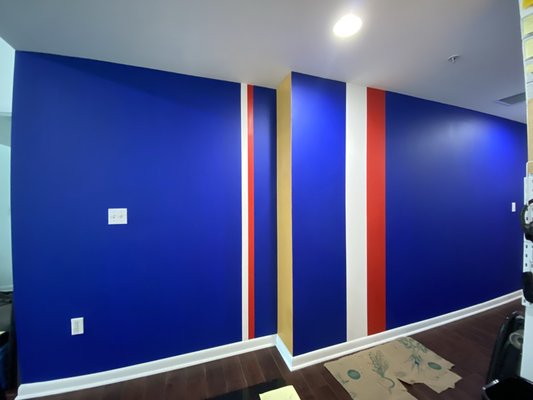 Interior painting and design. - This client hired us to make this design of his brand on the walls of his music production studio. He was delighted with how we made his dream come true.
We offer quality services and competitive prices. Call us for a completely free quote. Interior painting and design. - This client hired us to make this design of his brand on the walls of his music production studio. He was delighted with how we made his dream come true.
We offer quality services and competitive prices. Call us for a completely free quote.