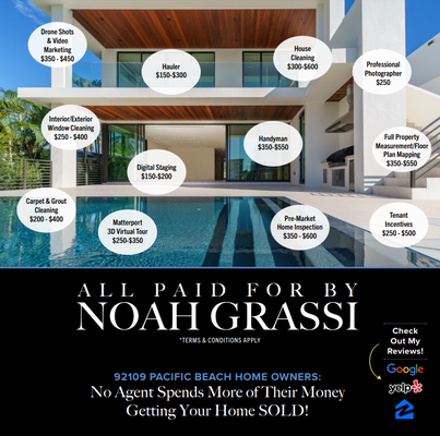 Why Hire Noah? - Why hire Noah Grassi? Along with expertise and a proven track record of success, Noah covers a multitude of expenses when preparing your home for the market. Ask Noah about Compass Concierge, if your home needs a little more TLC. Why Hire Noah? - Why hire Noah Grassi? Along with expertise and a proven track record of success, Noah covers a multitude of expenses when preparing your home for the market. Ask Noah about Compass Concierge, if your home needs a little more TLC.