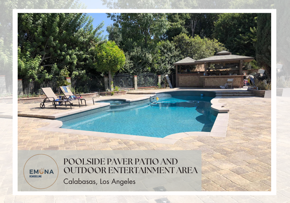 Luxury Poolside Paver Patio & Entertainment Area - This large backyard pool area was transformed with elegant pavers and a spacious patio layout designed for outdoor entertaining. The project enhances the poolside experience with a clean, durable, and timeless hardscape that blends beautifully with the surrounding landscape. Luxury Poolside Paver Patio & Entertainment Area - This large backyard pool area was transformed with elegant pavers and a spacious patio layout designed for outdoor entertaining. The project enhances the poolside experience with a clean, durable, and timeless hardscape that blends beautifully with the surrounding landscape.