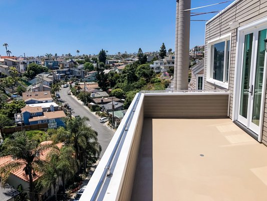 Dana Point Deck and Stairs Waterproofing. - Deck and Stairs. All Waterproofed on this project in Dana Point. Dana Point Deck and Stairs Waterproofing. - Deck and Stairs. All Waterproofed on this project in Dana Point.